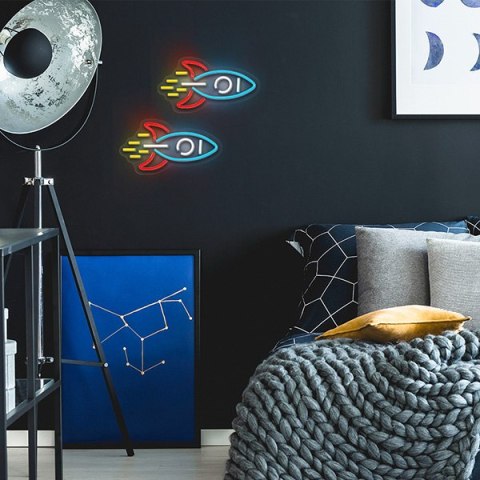 Neon PLEXI LED ROCKET multicolor NNE18 Neolia