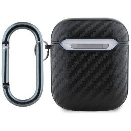 Etui Red Bull PU Carbon Logo do AirPods 1/2 czarny