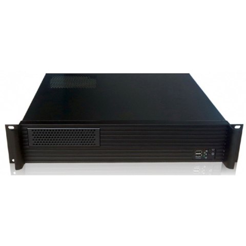 TECHLY KOMPAKTOWA OBUDOWA PC ATX RACKOWA 19 CALI 2U CZARNA I-CASE IPC-240L