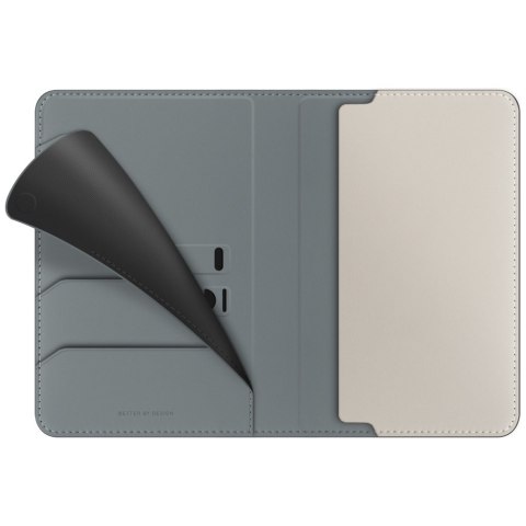 Etui na paszport UNIQ Belmont blokada RFID zielony kość słoniowa