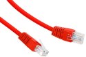 Kabel sieciowy UTP Gembird PP12-0.5M/R kat. 5e, Patch cord RJ-45 (0,5 m)