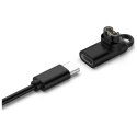 Adapter USB-C Beline do ładowania zegarków Garmin czarny