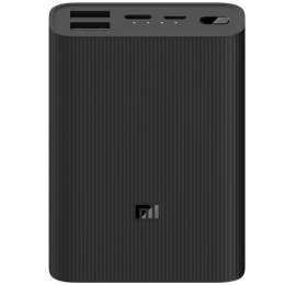 Xiaomi | 3 Ultra Compact | Mi Power Bank | 10000 mAh | USB-A, USB-C | Black