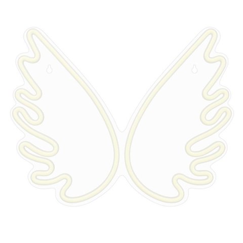 Neon PLEXI LED WINGS white FPNE09X Forever Light