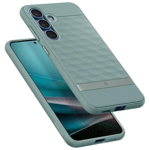 Etui Spigen Parallax Mag MagSafe do Samsung Galaxy S25+ zielony