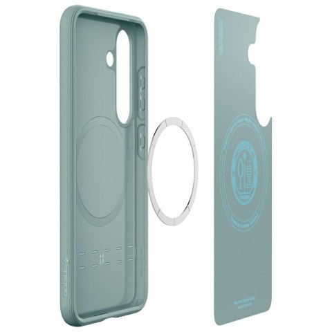 Etui Spigen Parallax Mag MagSafe do Samsung Galaxy S25+ zielony