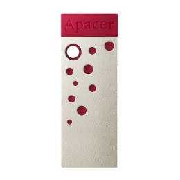 Apacer USB flash disk, USB USB 3.2 Gen1, 64GB, AH15J, magenta, AP64GAH15JR-1, USB A, pyłoszczelna, wodoodporna