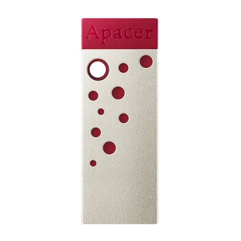 Apacer USB flash disk, USB USB 3.2 Gen1, 64GB, AH15J, magenta, AP64GAH15JR-1, USB A, pyłoszczelna, wodoodporna
