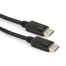 Gembird | Męski | 20 pin DisplayPort | Męski | 20 pin DisplayPort | 3 m | Czarny