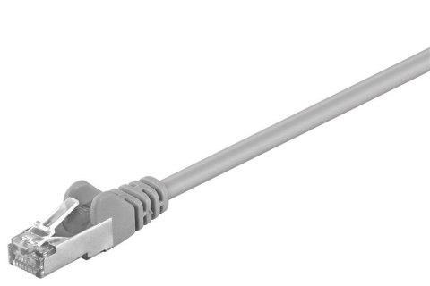 Goobay | Kabel sieciowy CAT 5e | Skręcona para ekranowana (FTP) | RJ-45 męski | RJ-45 męski | Szary | 15 m | Gwarancja 24 miesią