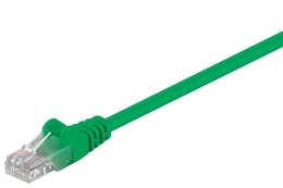 Goobay | CAT 5e | Kabel sieciowy | Skrętka nieekranowana (UTP) | Męski | RJ-45 | Męski | RJ-45 | Zielony | 0,5 m