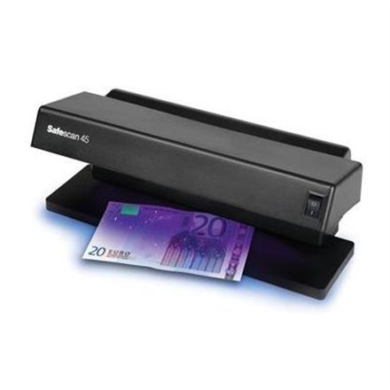 SAFESCAN | 45 UV Counterfeit detector | Black | Suitable for Banknotes, ID documents | Number of detection points 1