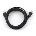 Cablexpert | Przedłużacz USB | Męski | 4-pinowy USB Typ A | Żeński | Czarny | 4-pinowy USB Typ A | 3 m