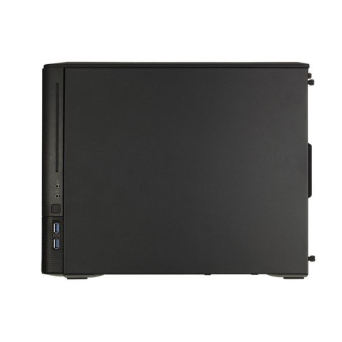 Fractal Design | NODE 804 | Okno boczne | 2 - USB 3.0Wejście/wyjście audioPrzycisk zasilania z diodą LED (biała)Dioda LED aktywn