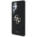 Etui Guess Silicone Big 4G Logo Bottom Script Samsung Galaxy S25 Ultra czarny