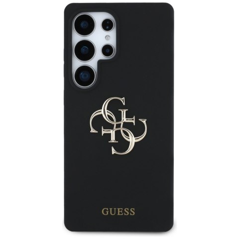 Etui Guess Silicone Big 4G Logo Bottom Script Samsung Galaxy S25 Ultra czarny