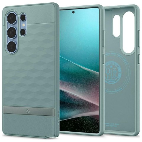 Etui Spigen Parallax Mag MagSafe do Samsung Galaxy S25 Ultra zielony