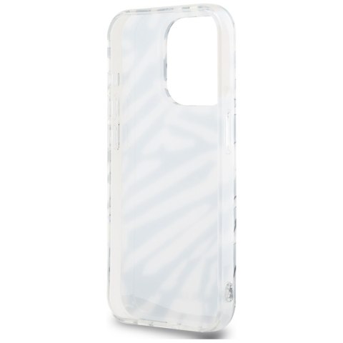 Karl Lagerfeld KLHCP15LHZBPKCCK iPhone 15 Pro 6.1" czarny/black hardcase IML Zebra Pattern & Cord