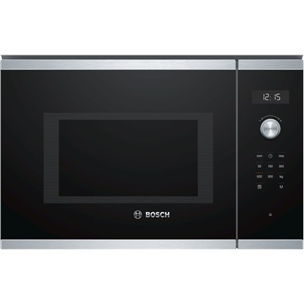 Bosch | BFL554MS0 | Kuchenka mikrofalowa | Do zabudowy | 31,5 L | 900 W | Stal nierdzewna