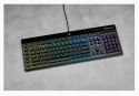Corsair | Rubber Dome | K55 RGB PRO | Gaming Keyboard | Gaming Keyboard | RGB LED light | US | Wired | Black