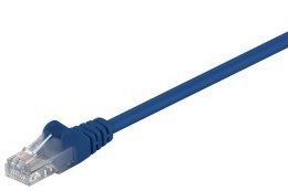 Goobay | CAT 5e | Patch cable | Unshielded twisted pair (UTP) | Male | RJ-45 | Male | RJ-45 | Blue | 10 m