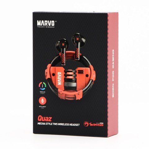 Marvo QUAZ, Słuchawki TWS, USB-C
