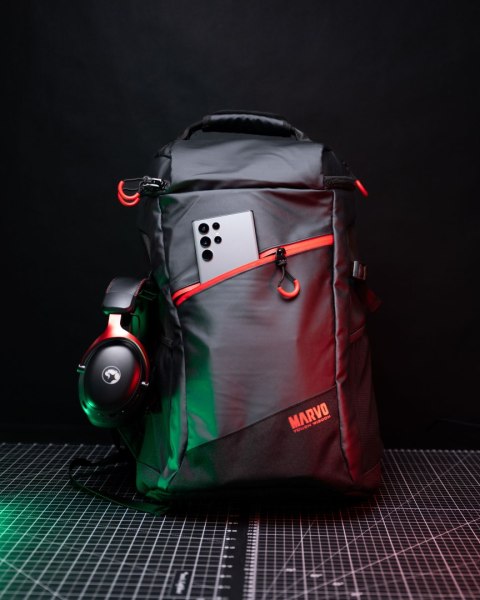 Plecak na notebook 15.6", RANGER 600G, czarny, Marvo