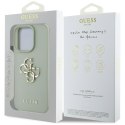 Etui Guess Grained Big 4G Logo Small Classic Logo do iPhone 16 Pro zielony