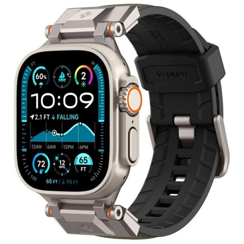Etui Spigen DuraPro Armor do Apple Watch 6/7/8/9/10/SE/Ultra 1/Ultra 2 (44/45/46/49 mm) zielony