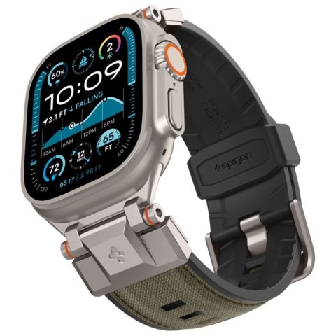 Etui Spigen DuraPro Armor do Apple Watch 6/7/8/9/10/SE/Ultra 1/Ultra 2 (44/45/46/49 mm) zielony
