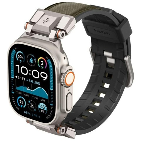 Etui Spigen DuraPro Armor do Apple Watch 6/7/8/9/10/SE/Ultra 1/Ultra 2 (44/45/46/49 mm) zielony