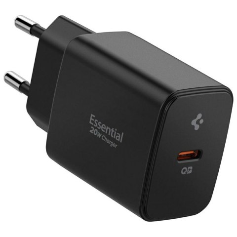 Ładowarka sieciowa Spigen Essential EE201EU 20W USB-C czarny