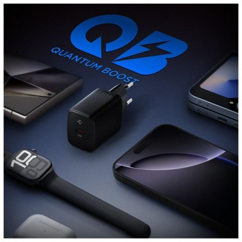 Ładowarka sieciowa Spigen Essential EE201EU 20W USB-C czarny