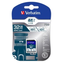 Verbatim karta pamięci SDXC Pro, 32GB, SDXC, 47021, UHS-I U3