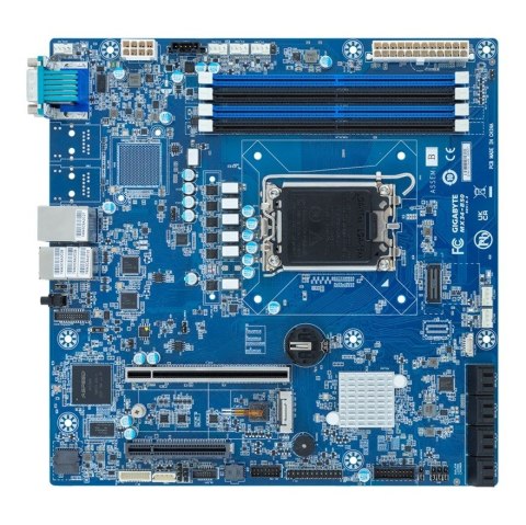 Płyta główna Gigabyte MX34-BS0(MR) 1x LGA1700 Intel Xeon E-24XX C262 (4x DIMM, 8x SATA, 1xM.2, 2x1Gbe, IPMI, mATX)
