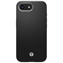 Etui Spigen Enzo Aramid Mag MagSafe do iPhone 16e czarny