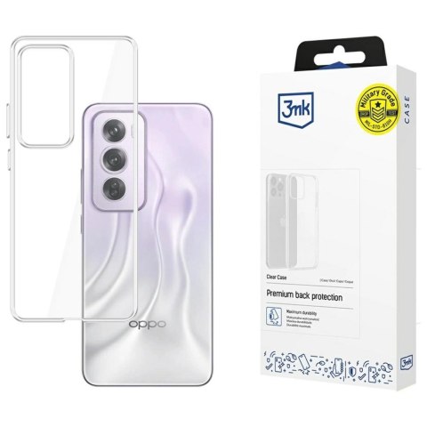 Etui 3MK Clear Case do Oppo Reno 12 Pro