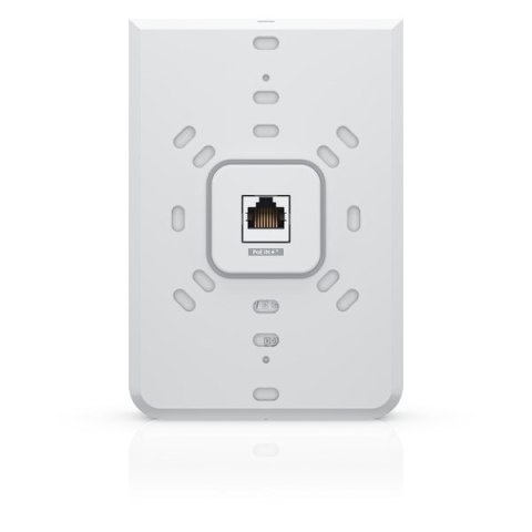 Access Point Wi-Fi 6 Ubiquiti UniFi U6 In-Wall 2.4GHz(2x2)/5GHz(4x4)/6GHz(-) PoE+/PoE 4x1G 1x2,5G