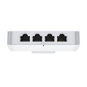 Access Point Wi-Fi 6 Ubiquiti UniFi U6 In-Wall 2.4GHz(2x2)/5GHz(4x4)/6GHz(-) PoE+/PoE 4x1G 1x2,5G