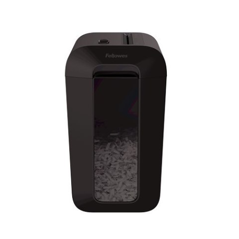Fellowes Powershred | LX65 | Cross-cut | Niszczarka | P-4 | Karty kredytowe | Zszywki | Spinacze | Papier | 22 litry | Czarny