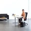 Fellowes Powershred | LX65 | Cross-cut | Niszczarka | P-4 | Karty kredytowe | Zszywki | Spinacze | Papier | 22 litry | Czarny