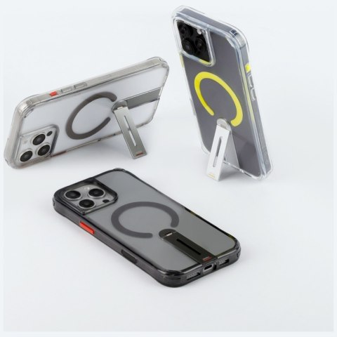 Etui Skinarma Helix do iPhone 16 Pro Magnetic Charging 360 Rotating Stand czarny