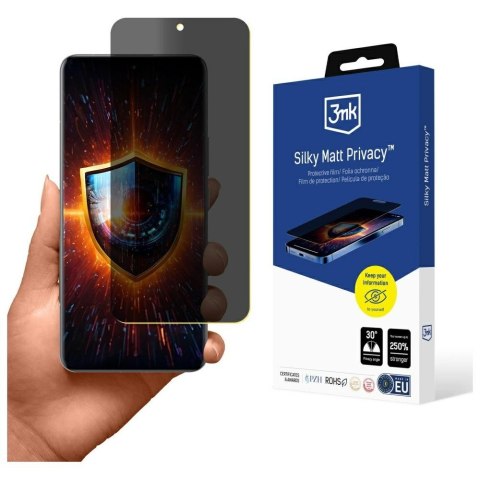 Folia prywatyzująca 3MK Silky Matt Privacy do Xiaomi 15 Ultra