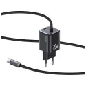 Ładowarka sieciowa USAMS JC Series CC261 20W GaN Mini Fast Charger 2xUSB-C czarny