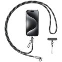Smycz do telefonu z kablem do ładowania Usams SJ746 30W USB-C do Lightning 1.2m czarny