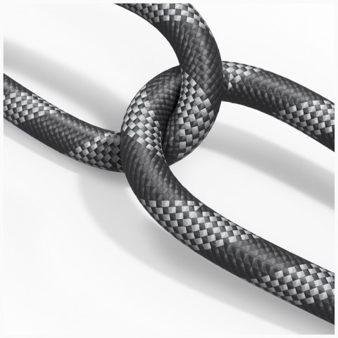 Smycz do telefonu z kablem do ładowania Usams SJ746 30W USB-C do Lightning 1.2m fioletowy