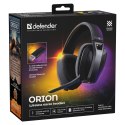 Defender ORION, słuchawki z mikrofonem, czarna, bezprzewodowa, USB-C