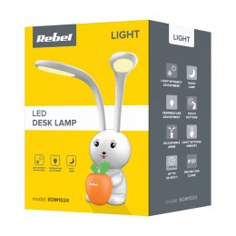 Lampka na biurko królik