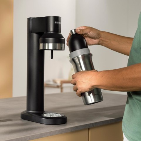 Butelka Brita sodaTRIO (1l; czarny)