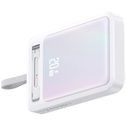 Powerbank USAMS XM Series CD219 10000mAh Magnetic Wireless różowy